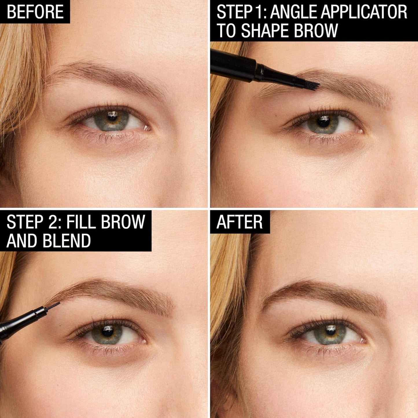 Tattoostudio Brow Tint Pen Makeup, Soft Brown, 0.037 Fl. Oz.